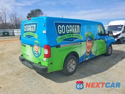 Trzecie zdjęcie samochodu z tyłu: 2020 NISSAN NV 2500 DELIVERY VAN VIN:1N6BF0KY8LN800494 - miniatura