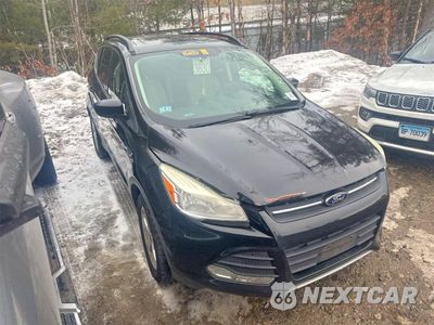 Drugie zdjęcie samochodu z przodu: 2014 FORD ESCAPE SE BLACK VIN:1FMCU0GXXEUC41287 - miniatura