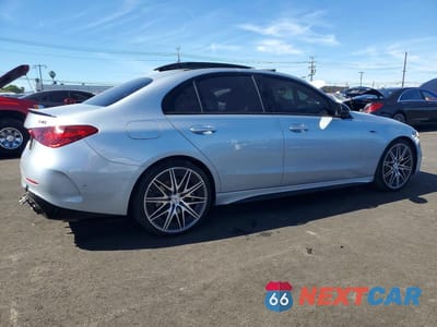 Trzecie zdjęcie samochodu z tyłu: 2025 MERCEDES-BENZ C 43 AMG VIN:W1KAF8HB3SR271159 - miniatura