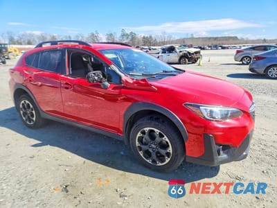 Czwarte zdjęcie samochodu z boku: 2021 SUBARU CROSSTREK PREMIUM VIN:JF2GTAPC9M8269957 - miniatura
