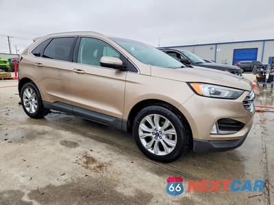 Czwarte zdjęcie samochodu z boku: 2020 FORD EDGE TITANIUM VIN:2FMPK3K94LBA55541 - miniatura