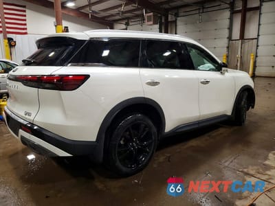 Trzecie zdjęcie samochodu z tyłu: 2022 INFINITI QX60 LUXE VIN:5N1DL1FS6NC330556 - miniatura