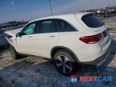 Drugie zdjęcie samochodu z przodu: 2022 MERCEDES-BENZ GLC 300 4MATIC VIN:W1N0G8EB3NG117583 - miniatura