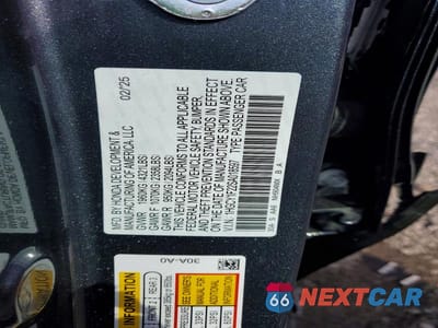 Zdjęcie 12 z 12 samochodu: 2025 HONDA ACCORD LX VIN:1HGCY1F22SA018597 - miniatura