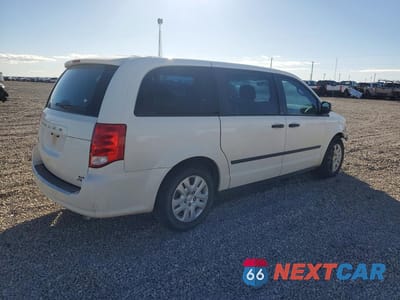 Trzecie zdjęcie samochodu z tyłu: 2013 DODGE GRAND CARAVAN SE VIN:2C4RDGBG3DR790002 - miniatura