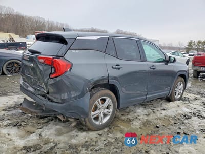 Trzecie zdjęcie samochodu z tyłu: 2019 GMC TERRAIN SLE VIN:3GKALTEV6KL396141 - miniatura