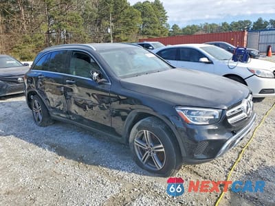 Czwarte zdjęcie samochodu z boku: 2022 MERCEDES-BENZ GLC 300 4MATIC VIN:W1N0G8EB7NV379814 - miniatura