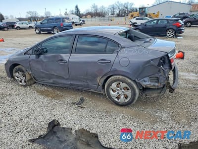 Drugie zdjęcie samochodu z przodu: 2015 HONDA CIVIC LX VIN:2HGFB2F52FH505062 - miniatura