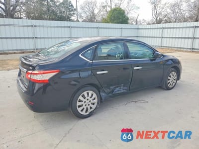 Trzecie zdjęcie samochodu z tyłu: 2014 NISSAN SENTRA SV VIN:3N1AB7AP2EY248902 - miniatura