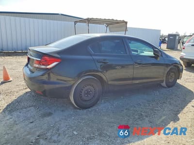 Trzecie zdjęcie samochodu z tyłu: 2013 HONDA CIVIC LX VIN:19XFB2F56DE022455 - miniatura