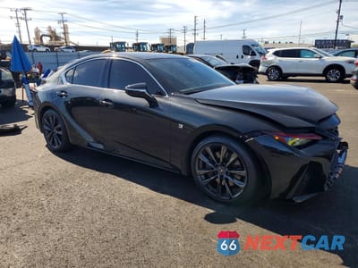 Czwarte zdjęcie samochodu z boku: 2021 LEXUS IS 350 F SPORT VIN:JTHGZ1B28M5044666 - miniatura