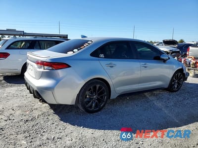 Trzecie zdjęcie samochodu z tyłu: 2025 TOYOTA COROLLA SE VIN:5YFS4MCE8SP229272 - miniatura
