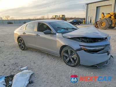 Czwarte zdjęcie samochodu z boku: 2024 HONDA ACCORD HYBRID SPORT VIN:1HGCY2F54RA021933 - miniatura