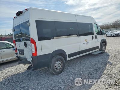 Trzecie zdjęcie samochodu z tyłu: 2023 RAM PROMASTER 2500 2500 HIGH VIN:3C6LRVPG1PE542106 - miniatura