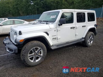 2021 JEEP WRANGLER UNLIMITED SAHARA 1C4HJXEM8MW731623 - główne zdjęcie licytacji z USA - miniatura