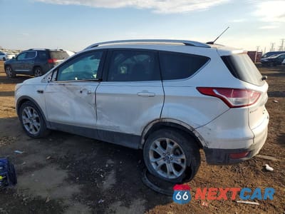 Drugie zdjęcie samochodu z przodu: 2014 FORD ESCAPE TITANIUM VIN:1FMCU0JX4EUD43208 - miniatura