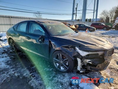 Czwarte zdjęcie samochodu z boku: 2023 ACURA INTEGRA A-SPEC TECH VIN:19UDE4H60PA011153 - miniatura