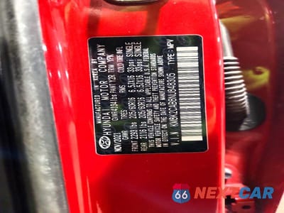 Zdjęcie 13 z 13 samochodu: 2022 HYUNDAI KONA SE VIN:KM8K2CAB8NU848305 - miniatura