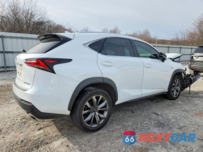 Trzecie zdjęcie samochodu z tyłu: 2017 LEXUS NX 200T F SPORT VIN:JTJYARBZXH2058937 - miniatura