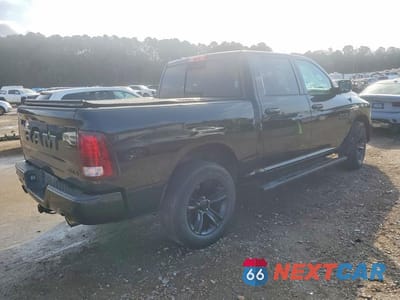 Trzecie zdjęcie samochodu z tyłu: 2018 RAM 1500 SPORT VIN:1C6RR7MTXJS209835 - miniatura