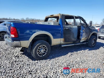 Trzecie zdjęcie samochodu z tyłu: 2011 DODGE RAM 2500 VIN:3D7UT2CL7BG522168 - miniatura