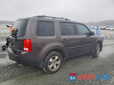 Trzecie zdjęcie samochodu z tyłu: 2012 HONDA PILOT EXL VIN:5FNYF3H53CB002124 - miniatura