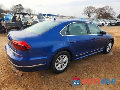 Trzecie zdjęcie samochodu z tyłu: 2017 VOLKSWAGEN PASSAT S VIN:1VWAT7A34HC074722 - miniatura