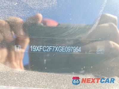 Zdjęcie 12 z 12 samochodu: 2016 HONDA CIVIC EX VIN:19XFC2F7XGE097954 - miniatura