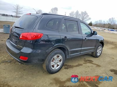 Trzecie zdjęcie samochodu z tyłu: 2009 HYUNDAI SANTA FE GLS VIN:5NMSG13D49H253926 - miniatura