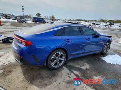 Trzecie zdjęcie samochodu z tyłu: 2021 KIA K5 EX VIN:5XXG34J2XMG005062 - miniatura