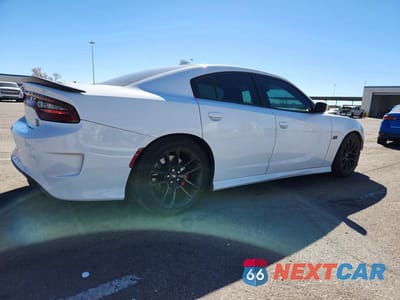 Trzecie zdjęcie samochodu z tyłu: 2020 DODGE CHARGER SCAT PACK VIN:2C3CDXGJ0LH141244 - miniatura