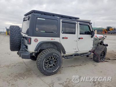 Trzecie zdjęcie samochodu z tyłu: 2013 JEEP WRANGLER UNLIMITED SPORT VIN:1C4HJWDG7DL668490 - miniatura