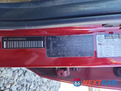 Zdjęcie 12 z 12 samochodu: 2011 KIA FORTE EX VIN:KNAFU4A21B5892042 - miniatura