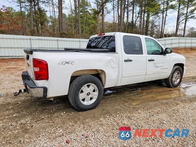 Trzecie zdjęcie samochodu z tyłu: 2010 CHEVROLET SILVERADO K1500 LT VIN:3GCRKSEA2AG210935 - miniatura