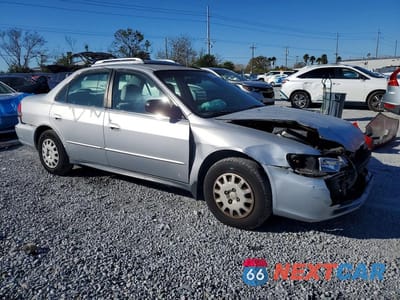Czwarte zdjęcie samochodu z boku: 2001 HONDA ACCORD VALUE VIN:1HGCF86661A094288 - miniatura