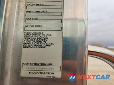 Zdjęcie 10 z 10 samochodu: 2016 KENWORTH CONSTRUCTION T370 VIN:2XKHAJ8X9GM497090 - miniatura