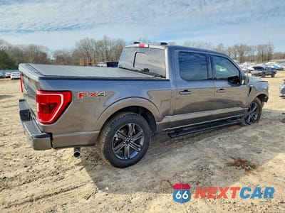 Trzecie zdjęcie samochodu z tyłu: 2023 FORD F150 SUPERCREW VIN:1FTFW1E81PKD03557 - miniatura