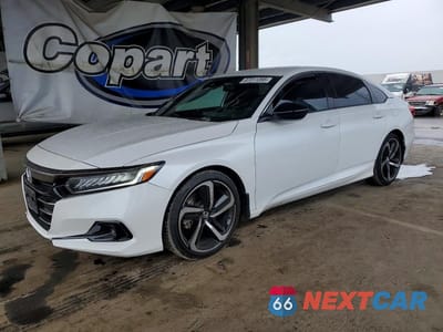 2022 HONDA ACCORD SPORT 1HGCV1F38NA079376 - główne zdjęcie licytacji z USA - miniatura