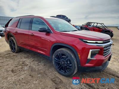 Czwarte zdjęcie samochodu z boku: 2025 CHEVROLET TRAVERSE LT VIN:1GNERGRS3SJ150603 - miniatura