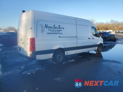 Trzecie zdjęcie samochodu z tyłu: 2023 MERCEDES-BENZ SPRINTER 2500 VIN:W1Y4NCHY6PT120078 - miniatura