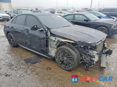 Czwarte zdjęcie samochodu z boku: 2023 MERCEDES-BENZ C 43 AMG VIN:W1KAF8HB6PR127788 - miniatura