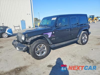 2021 JEEP WRANGLER UNLIMITED SAHARA 1C4HJXEG1MW739489 - główne zdjęcie licytacji z USA - miniatura