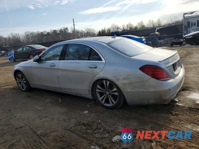 Drugie zdjęcie samochodu z przodu: 2015 MERCEDES-BENZ S 550 4MATIC VIN:WDDUG8FB1FA175614 - miniatura