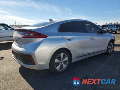 Trzecie zdjęcie samochodu z tyłu: 2018 HYUNDAI IONIQ LIMITED VIN:KMHC75LD4JU077917 - miniatura