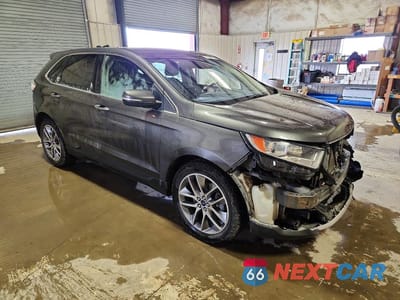 Czwarte zdjęcie samochodu z boku: 2015 FORD EDGE TITANIUM VIN:2FMPK4K85FBC10857 - miniatura