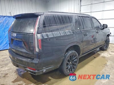 Trzecie zdjęcie samochodu z tyłu: 2023 CADILLAC ESCALADE ESV SPORT PLATINUM VIN:1GYS4RKL5PR236264 - miniatura