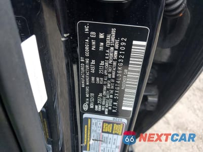 Zdjęcie 12 z 12 samochodu: 2019 KIA OPTIMA LX VIN:5XXGT4L36KG321092 - miniatura