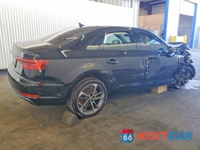 Trzecie zdjęcie samochodu z tyłu: 2019 AUDI A4 PREMIUM VIN:WAUGMAF48KN020986 - miniatura