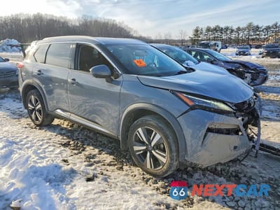 Czwarte zdjęcie samochodu z boku: 2021 NISSAN ROGUE SL VIN:5N1AT3CB1MC701446 - miniatura