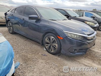 Czwarte zdjęcie samochodu z boku: 2016 HONDA CIVIC EX VIN:19XFC1F37GE017727 - miniatura